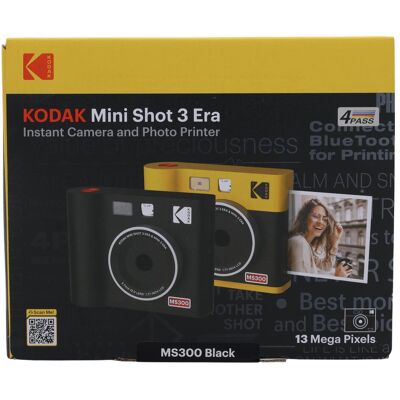 KODAK Cam Mini Shot 3 ERA Schwarz - Kompakte Kamera KODAK Cam Mini Shot 3 ERA Schwarz - Kompakte Kamera