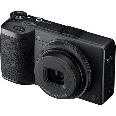 Pentax Ricoh GR IV Monochrome (18.3mm, 25.74 Mpx, APS-C / DX), Kamera, Schwarz, Blau Pentax Ricoh GR IV Monochrome (18.3mm, 25.74 Mpx, APS-C / DX), Kamera, Schwarz, Blau