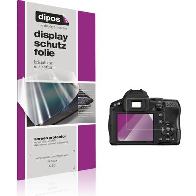 Dipos Schutzfolie Klar f??r Pentax K-30, Geräte Schutzfolie Dipos Schutzfolie Klar f??r Pentax K-30, Geräte Schutzfolie