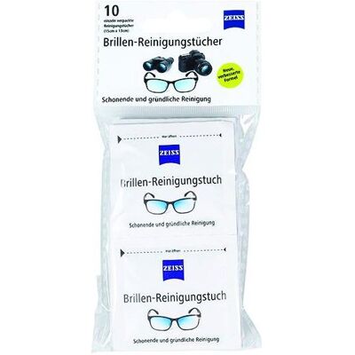 Zeiss Brillen- und display-reinigungstücher, Kamerareinigung, Weiss Zeiss Brillen- und display-reinigungstücher, Kamerareinigung, Weiss