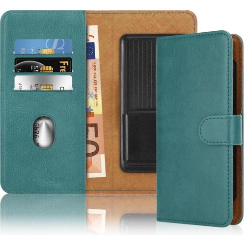 Cadorabo Hülle für OnePlus 10T / ACE PRO Book Case Style (OnePlus Ace Pro, OnePlus 10T), Smartphone Hülle, Türkis