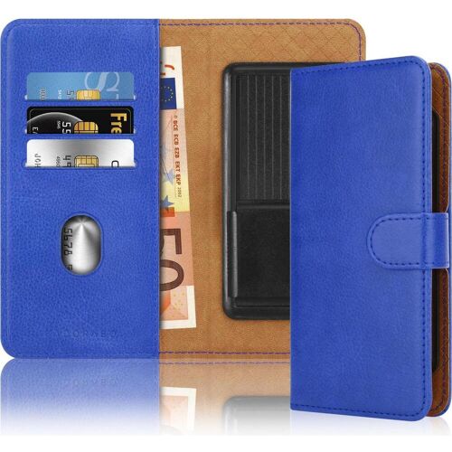 Cadorabo Hülle für OnePlus 10T / ACE PRO Book Case Style (OnePlus 10T, OnePlus Ace Pro), Smartphone Hülle, Blau