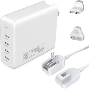 4smarts Flex Pro (200 W), USB Ladegerät, Weiss 4smarts Flex Pro (200 W), USB Ladegerät, Weiss