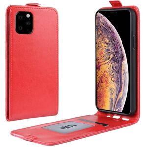 Cover-Discount Leder Flip Case mit Fotofach vertikal (Apple iPhone 11 Pro Max), Smartphone Hülle, Rot Cover-Discount Leder Flip Case mit Fotofach vertikal (Apple iPhone 11 Pro Max), Smartphone Hülle, Rot