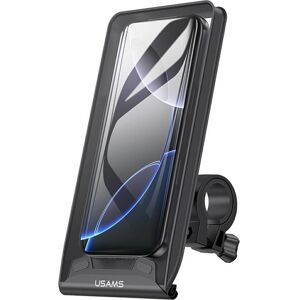 Usams ZJ083 Waterproof Cycling Phone Holder, Smartphone Halterung, Schwarz Usams ZJ083 Waterproof Cycling Phone Holder, Smartphone Halterung, Schwarz