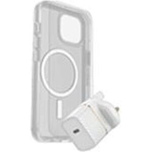 OtterBox Protection + Power KIT - Starter Kit (Apple iPhone 15), Smartphone Hülle, Transparent, Weiss OtterBox Protection + Power KIT - Starter Kit (Apple iPhone 15), Smartphone Hülle, Transparent, Weiss