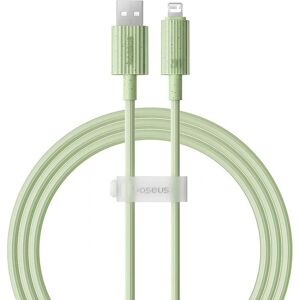 Baseus USB-A to Lightning Cable Habitat, 18W, 2.4A, 2m, Green, USB Kabel Baseus USB-A to Lightning Cable Habitat, 18W, 2.4A, 2m, Green, USB Kabel