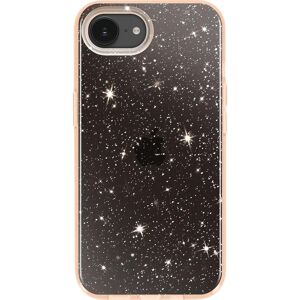 Avizar iPhone 16e Gold Glitter Hülle - Stoßfest - Schlank Avizar iPhone 16e Gold Glitter Hülle - Stoßfest - Schlank