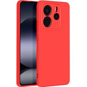 Avizar Xiaomi Redmi Note 14 4G Hülle - Soft-touch Anti-Kratz - Rot Avizar Xiaomi Redmi Note 14 4G Hülle - Soft-touch Anti-Kratz - Rot