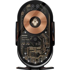 Qualo Auto holder car holder with 15W charger for inductive charging, Auto Adapter, Grau Qualo Auto holder car holder with 15W charger for inductive charging, Auto Adapter, Grau