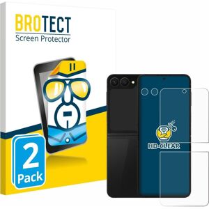 BROTECT Schutzfolie Displayschutz Displayschutzfolie Folie Klar Transparent (2 Stk., Samsung Galaxy Z Flip7 FE), Smartphone Schutzfolie, Transparent BROTECT Schutzfolie Displayschutz Displayschutzfolie Folie Klar Transparent (2 Stk., Samsung Galaxy Z Flip7 FE), Smartphone Schutzfolie, Transparent