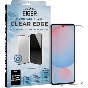 Eiger Mountain Glass Clear Edge (1 Stk., Samsung Galaxy S25+), Smartphone Schutzfolie, Transparent Eiger Mountain Glass Clear Edge (1 Stk., Samsung Galaxy S25+), Smartphone Schutzfolie, Transparent