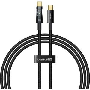 Baseus USB-C to USB-C Cable Explorer, 100W, 5A, 2m, Black (2 m, 100 W), USB Kabel Baseus USB-C to USB-C Cable Explorer, 100W, 5A, 2m, Black (2 m, 100 W), USB Kabel
