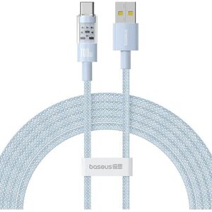 Baseus Gem USB A zu USB C Schnellladekabel - 2m - Blau Baseus Gem USB A zu USB C Schnellladekabel - 2m - Blau