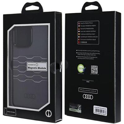 Audi iPhone 14 Pro Max MagSafe Hülle - Schwarz Audi iPhone 14 Pro Max MagSafe Hülle - Schwarz