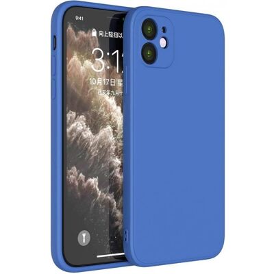 Screenguard Liquid Silicone Case (Apple iPhone 12 mini), Smartphone Hülle, Blau Screenguard Liquid Silicone Case (Apple iPhone 12 mini), Smartphone Hülle, Blau