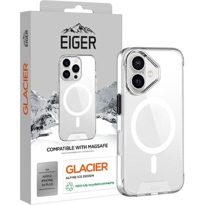 Eiger Glacier MagSafe Hülle - Transparentes Smartphone Case - iPhone 16 Plus Eiger Glacier MagSafe Hülle - Transparentes Smartphone Case - iPhone 16 Plus