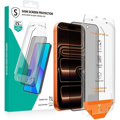 SiGN Privacy Screen Protector iPhone 17 Pro Max – EZ Apply dust free applicator (Apple iPhone 17 Pro Max), Smartphone Schutzfolie, Transparent SiGN Privacy Screen Protector iPhone 17 Pro Max – EZ Apply dust free applicator (Apple iPhone 17 Pro Max), Smartphone Schutzfolie, Transparent