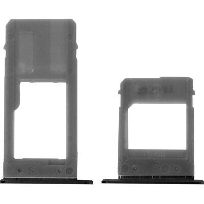 Avizar SIM-Kartenhalter + Micro-SD Kartenhalter Schwarz für Samsung Galaxy A5 2017 (SIM-Halterung, Samsung Galaxy A5 (2017)), Mobilgerät Ersatzteile, Schwarz Avizar SIM-Kartenhalter + Micro-SD Kartenhalter Schwarz für Samsung Galaxy A5 2017 (SIM-Halterung, Samsung Galaxy A5 (2017)), Mobilgerät Ersatzteile, Schwarz