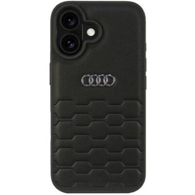 Audi iPhone 16 Synthetisches Leder Hülle - Handyhülle Audi iPhone 16 Synthetisches Leder Hülle - Handyhülle