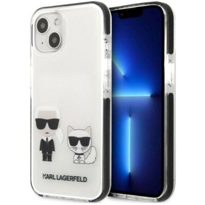 Karl Lagerfeld iPhone 13 mini Weiß Hülle - Smartphone Hülle Karl Lagerfeld iPhone 13 mini Weiß Hülle - Smartphone Hülle