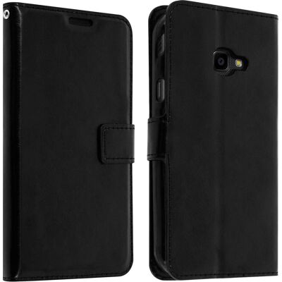 AVIZAR Vintage Series, Flip Wallet Case für Galaxy Xcover 4 - Schwarz AVIZAR Vintage Series, Flip Wallet Case für Galaxy Xcover 4 - Schwarz
