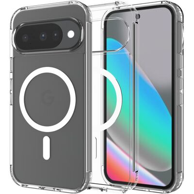 Just in Case Military Grade Kunststoff Back Cover Durchsichtig Magnetisch Google Pixel 10/10 Pro (Google Pixel 10, Google Pixel 10 Pro), Smartphone Hülle, Transparent Just in Case Military Grade Kunststoff Back Cover Durchsichtig Magnetisch Google Pixel 10/10 Pro (Google Pixel 10, Google Pixel 10 Pro), Smartphone Hülle, Transparent