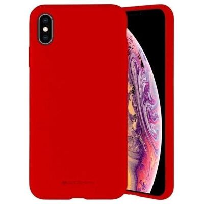 Mercury Silicone iPhone 13 Pro Max 6,7" czerwony/red (Apple iPhone 13 Pro Max), Smartphone Hülle, Rot Mercury Silicone iPhone 13 Pro Max 6,7" czerwony/red (Apple iPhone 13 Pro Max), Smartphone Hülle, Rot