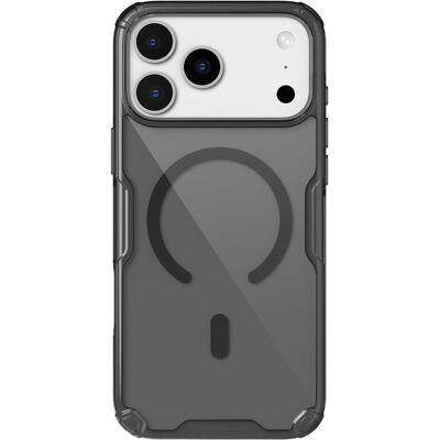 Nillkin Nature Pro Magnetic Series Softcase Hülle (Apple iPhone 17 Pro Max), Smartphone Hülle, Schwarz Nillkin Nature Pro Magnetic Series Softcase Hülle (Apple iPhone 17 Pro Max), Smartphone Hülle, Schwarz