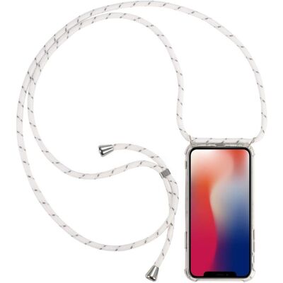 cyoo - Necklace Case+ Handykette - Weiss - iPhone 12/12 Pro - Silikon Hülle cyoo - Necklace Case+ Handykette - Weiss - iPhone 12/12 Pro - Silikon Hülle