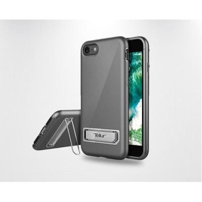 Tellur Cover Premium Kickstand Ultra Shield for iPhone 7 silver (Apple iPhone 7), Smartphone Hülle, Grau Tellur Cover Premium Kickstand Ultra Shield for iPhone 7 silver (Apple iPhone 7), Smartphone Hülle, Grau