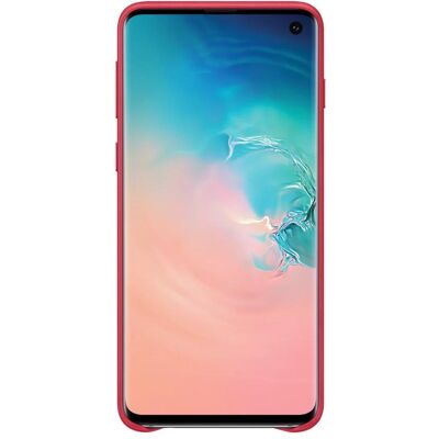 Leather Cover (Samsung Galaxy S10), Smartphone Hülle, Rot Leather Cover (Samsung Galaxy S10), Smartphone Hülle, Rot