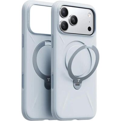 Torras Ostand Spin Softune Series (Apple iPhone 17 Pro), Smartphone Hülle, Blau Torras Ostand Spin Softune Series (Apple iPhone 17 Pro), Smartphone Hülle, Blau