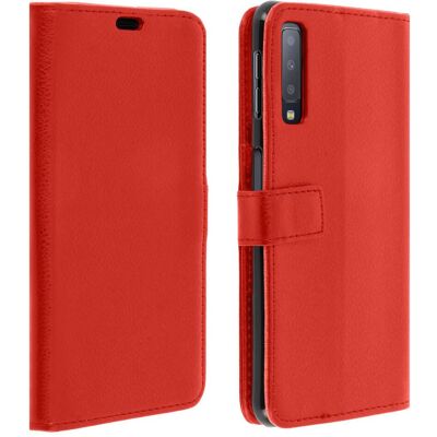 Avizar Xiaomi Mi 9 SE Silikon Brieftaschenhülle - Blau Rot Avizar Xiaomi Mi 9 SE Silikon Brieftaschenhülle - Blau Rot