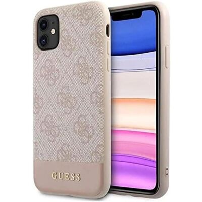 Guess Pink Streifen iPhone 11/XR Hülle – Schutz & Stil Guess Pink Streifen iPhone 11/XR Hülle – Schutz & Stil