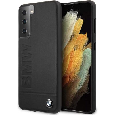 BMW Logo Imprint Samsung G996F Galaxy S21+ (Samsung Galaxy S21+), Smartphone Hülle, Schwarz BMW Logo Imprint Samsung G996F Galaxy S21+ (Samsung Galaxy S21+), Smartphone Hülle, Schwarz