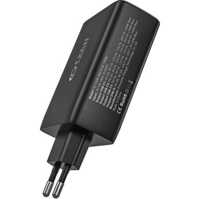 Tech-Protect NC100W - 100W GaN Ladegerät mit 3 USB-C & USB-A Tech-Protect NC100W - 100W GaN Ladegerät mit 3 USB-C & USB-A