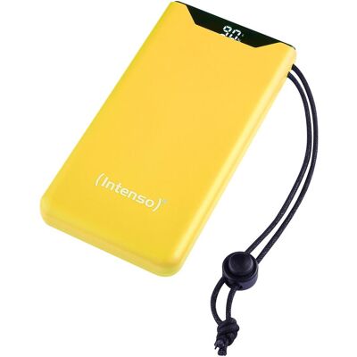 Intenso Powerbank F10000 Yellow (gelb, 10.000 mAh, PD 3.0, Quick Charge 3.0) (10000 mAh, 20 W, 20 Wh), Powerbank, Gelb Intenso Powerbank F10000 Yellow (gelb, 10.000 mAh, PD 3.0, Quick Charge 3.0) (10000 mAh, 20 W, 20 Wh), Powerbank, Gelb