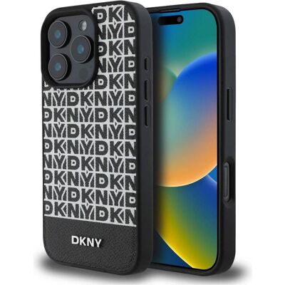 DKNY Schwarze iPhone 16 Pro Max MagSafe Hülle DKNY Schwarze iPhone 16 Pro Max MagSafe Hülle
