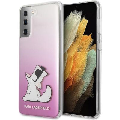 Karl Lagerfeld S21+ Pink Choupette Hardcase Karl Lagerfeld S21+ Pink Choupette Hardcase