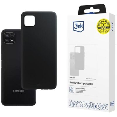 Samsung Galaxy A22 5G - Mattschwarzes Schutzcase Samsung Galaxy A22 5G - Mattschwarzes Schutzcase