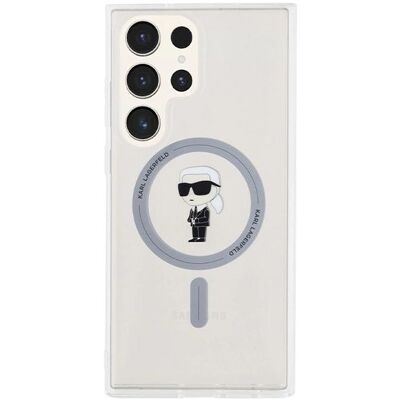 Karl Lagerfeld S24 Ultra Transparenter Hardcase - Smartphone Hülle Karl Lagerfeld S24 Ultra Transparenter Hardcase - Smartphone Hülle