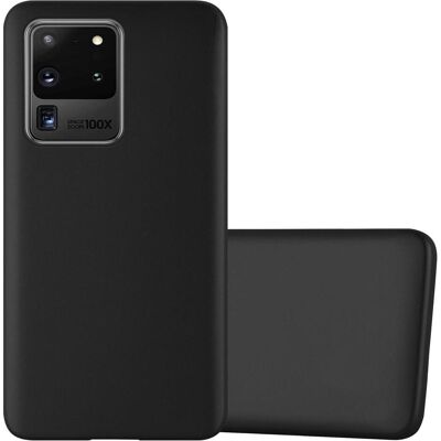 Samsung Galaxy S20 ULTRA Metallische Schwarze TPU Hülle - Dünn & Stoßfest Samsung Galaxy S20 ULTRA Metallische Schwarze TPU Hülle - Dünn & Stoßfest