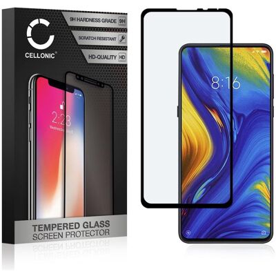Cellonic Displayschutzglas (generisch) für Xiaomi Mi Mix 3, Smartphone Schutzfolie, Schwarz Cellonic Displayschutzglas (generisch) für Xiaomi Mi Mix 3, Smartphone Schutzfolie, Schwarz