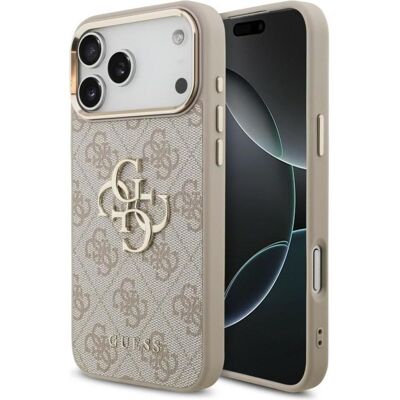 Guess - Hardcase 4G Big Classic Logo (GUHCP18X4GMGCPI) – iPhone 18 Pro Max – Pink (Apple iPhone 17 Pro Max), Smartphone Hülle, Gold, Pink Guess - Hardcase 4G Big Classic Logo (GUHCP18X4GMGCPI) – iPhone 18 Pro Max – Pink (Apple iPhone 17 Pro Max), Smartphone Hülle, Gold, Pink