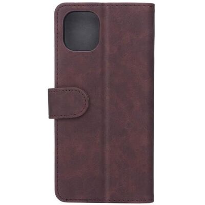 Gear Samsung A03 Braunes Leder Wallet Handyhülle mit Ständer Gear Samsung A03 Braunes Leder Wallet Handyhülle mit Ständer