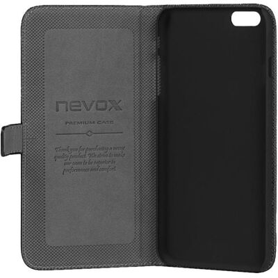 Nevox ORDO Case 1270 für iPhone 6 PLUS Book Tasche, schwarz-grau, Blister (Apple iPhone 6 Plus), Smartphone Hülle, Schwarz Nevox ORDO Case 1270 für iPhone 6 PLUS Book Tasche, schwarz-grau, Blister (Apple iPhone 6 Plus), Smartphone Hülle, Schwarz