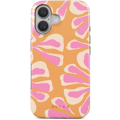 BURGA Aloha MagSafe Hülle iPhone 16 - Stoßfest, Pink BURGA Aloha MagSafe Hülle iPhone 16 - Stoßfest, Pink