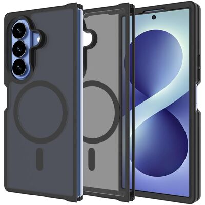 Just in Case Military Grade Kunststoff Back Cover Schwarz Magnetisch Samsung Galaxy Z Fold 7 (Samsung Galaxy Z Fold7), Smartphone Hülle, Schwarz Just in Case Military Grade Kunststoff Back Cover Schwarz Magnetisch Samsung Galaxy Z Fold 7 (Samsung Galaxy Z Fold7), Smartphone Hülle, Schwarz