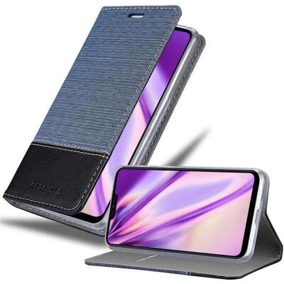 Oppo A53 LG Q9 Hülle Schutzcover - Jeans-Design & Ständer Oppo A53 LG Q9 Hülle Schutzcover - Jeans-Design & Ständer